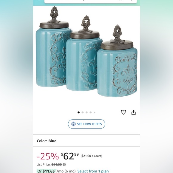 COPY - New Set of 3 Canisters - Picture 3 of 3